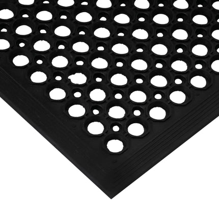 Dörrmatta rektangulär 60x90 cm Gummi
