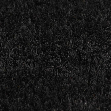 Dörrmattor 2 st svart 40x60 cm tuftad kokos