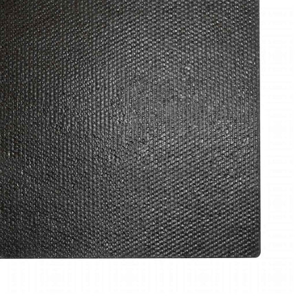 Dörrmattor 2 st svart 40x60 cm tuftad kokos