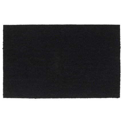 Dörrmatta svart 50x80 cm tuftad kokos