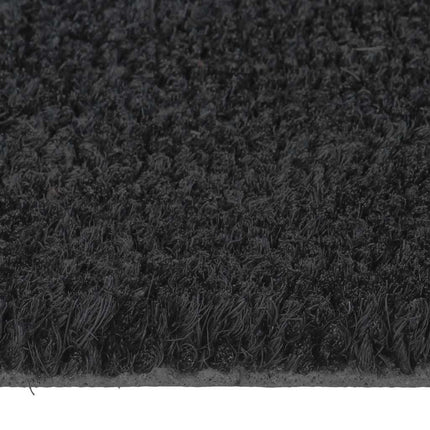 Dörrmatta svart 90x150 cm tuftad kokos