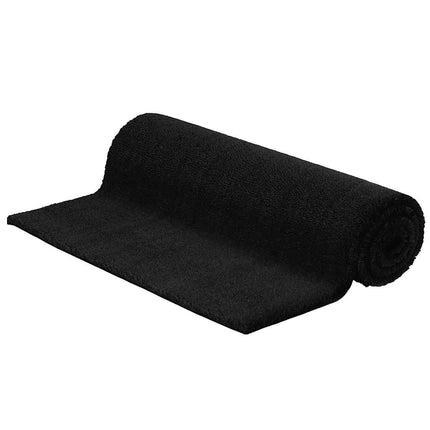 Dörrmatta svart 100x200 cm tuftad kokos