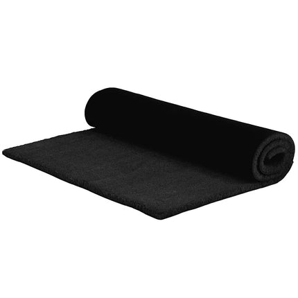 Dörrmatta svart 100x200 cm tuftad kokos