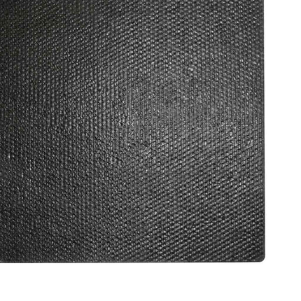 Dörrmatta svart 100x300 cm tuftad kokos