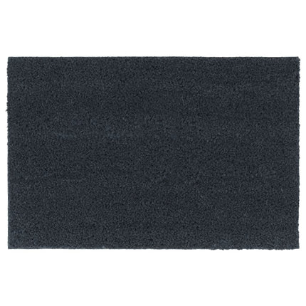Dörrmattor 2 st mörkgrå 40x60 cm tuftad kokos