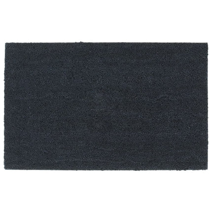 Dörrmatta mörkgrå 50x80 cm tuftad kokos