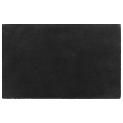 Dörrmatta mörkgrå 50x80 cm tuftad kokos