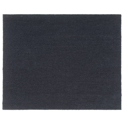 Dörrmatta mörkgrå 80x100 cm tuftad kokos