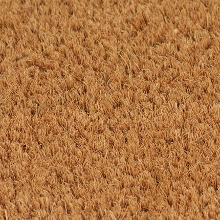 Dörrmattor 2 st naturlig 40x60 cm tuftad kokos