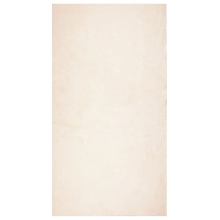 Mjuk matta HUARTE med kort lugg tvättbar beige 80x150 cm