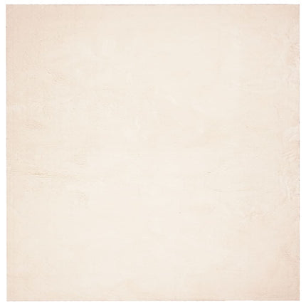 Mjuk matta HUARTE med kort lugg tvättbar beige 160x160 cm