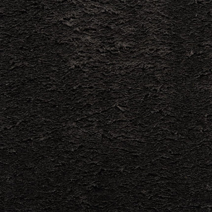 Mjuk matta HUARTE med kort lugg tvättbar svart 140x200 cm