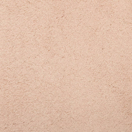 Mjuk matta HUARTE med kort lugg tvättbar rosa 160x160 cm