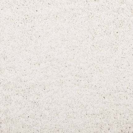 Ryamatta PAMPLONA lång lugg modern gräddvit 160x230 cm