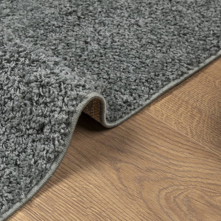 Ryamatta PAMPLONA lång lugg modern grön 80x250 cm