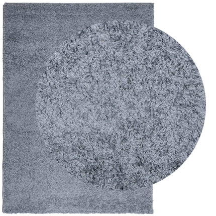 Ryamatta PAMPLONA lång lugg modern blå 240x340 cm