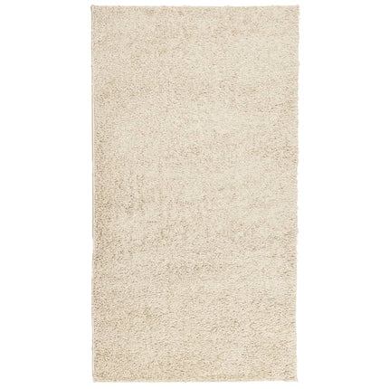 Ryamatta PAMPLONA lång lugg modern guld 60x110 cm