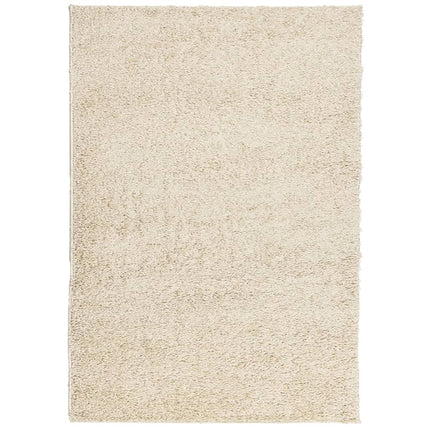 Ryamatta PAMPLONA lång lugg modern guld 120x170 cm