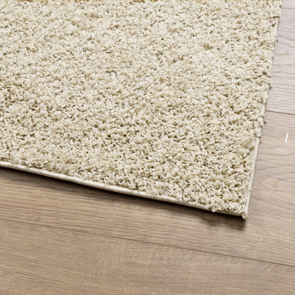 Ryamatta PAMPLONA lång lugg modern guld 120x170 cm