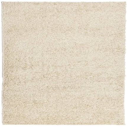 Ryamatta PAMPLONA lång lugg modern guld 160x160 cm