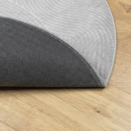 Matta IZA kort lugg skandinavisk look grå Ø 100 cm
