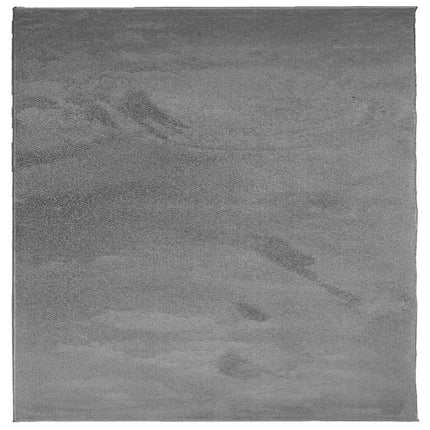 Matta OVIEDO kort lugg antracit 120x120 cm
