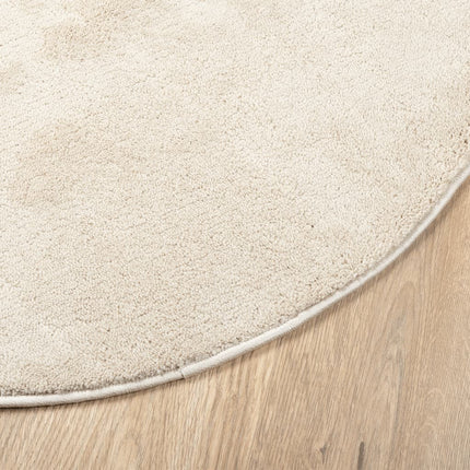 Matta OVIEDO kort lugg beige Ø 160 cm