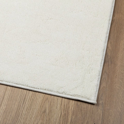 Matta OVIEDO kort lugg gräddvit 120x120 cm