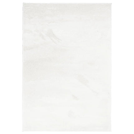 Matta OVIEDO kort lugg gräddvit 200x280 cm