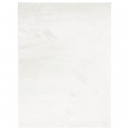 Matta OVIEDO kort lugg gräddvit 240x340 cm