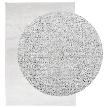 Matta OVIEDO kort lugg grå 140x200 cm