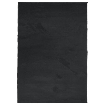 Matta OVIEDO kort lugg svart 140x200 cm