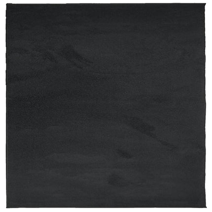 Matta OVIEDO kort lugg svart 240x240 cm