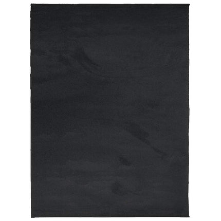 Matta OVIEDO kort lugg svart 240x340 cm