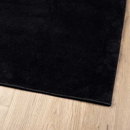Matta OVIEDO kort lugg svart 240x340 cm