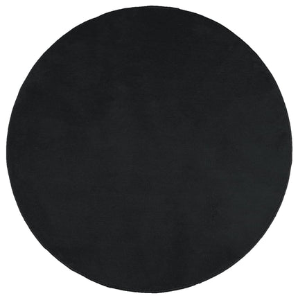 Matta OVIEDO kort lugg svart Ø 160 cm