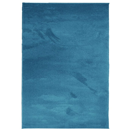 Matta OVIEDO kort lugg turkos 160x230 cm