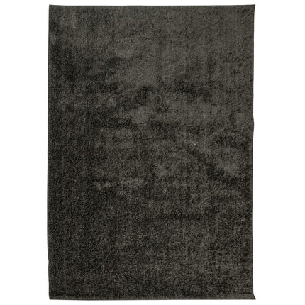 Matta ISTAN långluggad glansig antracit 120x170 cm