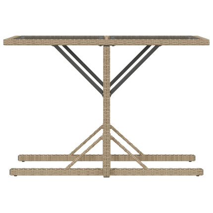 Bistrogrupp med dynor 3 delar beige konstrotting