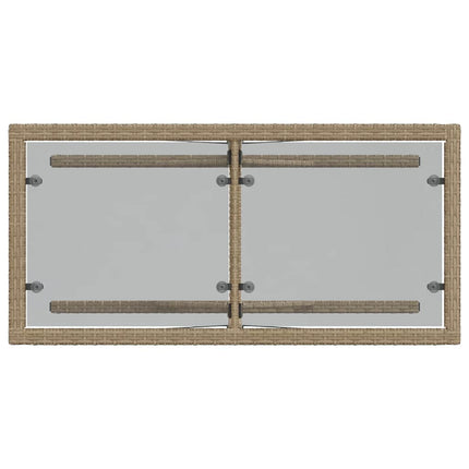Bistrogrupp med dynor 3 delar mixbeige konstrotting
