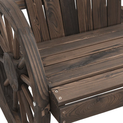 Adirondackstolar 2 st massivt granträ