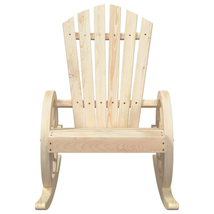 Gungstol adirondack massivt granträ