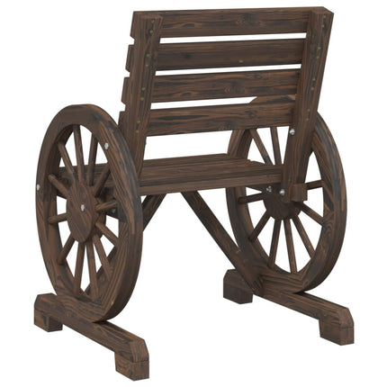 Trädgårdsstolar 2 st 58x58x78,5 cm massiv furu