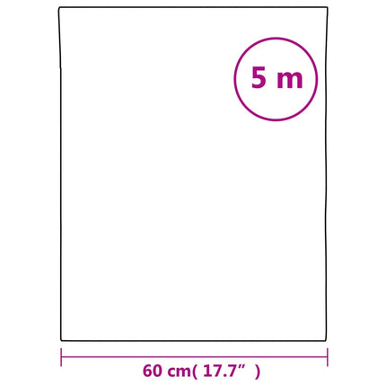 Fönsterfilm frostad grå 60x500 cm PVC