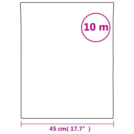 Fönsterfilm frostad vit 45x1000 cm PVC