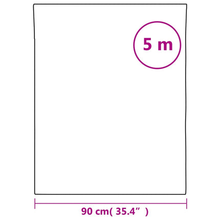 Fönsterfilm Frostad Vit 90x500 cm PVC