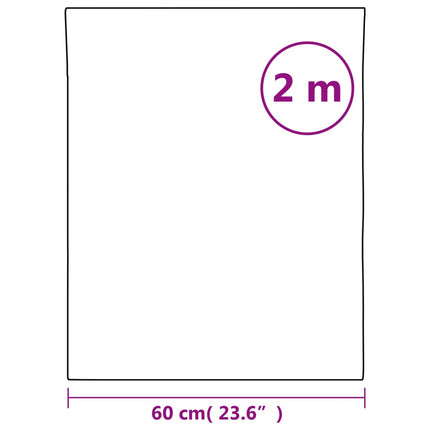 Spegelfilmer 2 st självhäftande 60x200 cm PET