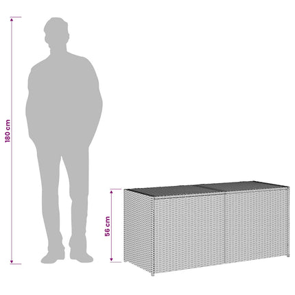 Dynbox grå 283L konstrotting