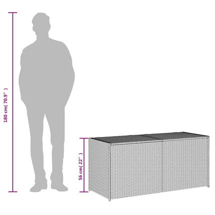Dynbox blandad beige 283L konstrotting