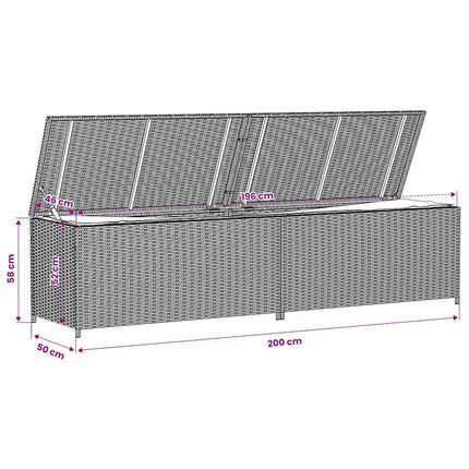 Dynbox blandad beige 469L konstrotting